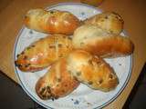 Brioches aux pépites de chocolat & moelleuse