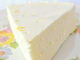 Cheesecake citron ultra light recette dietetique diabetique regime
