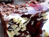 Ecorce de chocolat croustillant & cerises sechees Black forest bark