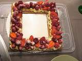 Tarte fraises-framboises, ganache citron vert et pâte sablée à la noisette – Inspiration Carl Marletti