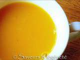Soupe de courge Butternut