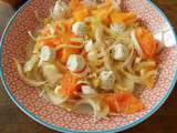 Salade d'endives, oranges sanguines § Boursin®