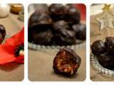 Rochers au Caramel beurre salé, Amandes et Noisettes