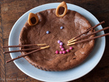 Facile : Le gâteau chat rigolo au chocolat