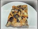 Clafoutis d'automne ( raisins rouges)