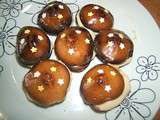 Whoopies epices de NOËL,ganache crème de marron