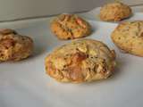 Cookies apéro comté et noix - sans oeuf // 1ère utilisation des Graines de chia