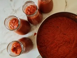 Coulis de tomates stérilisé – Facile