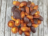 Madeleines au miel coques en chocolat cyril lignac