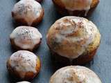 Muffins à la farine de Kamut, Citron et Pavot