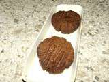Cookies au chocolat noir et aux pruneaux