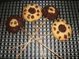 Cookies pops chocolat/beurre de cacahuètes Dakatine