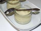 Crème dessert à la vanille ( sans oeufs )