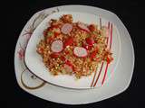 Taboulé de quinoa et de boulgour aux radis et aux baies de Goji ( recette Veggie )
