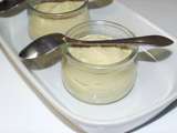 Crème dessert à la vanille (sans œufs)