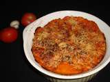 Lasagnes de crêpes tomates/champignons/basilic