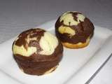 Muffins marbré chocolat et vanille