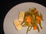 Poêlée de légumes verts et carottes à la sauce aigre-douce