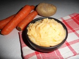 Purée de carottes au lait de coco (avec ou sans Thermomix)