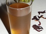 Thé froid artichaut et hibiscus (detox/minceur)