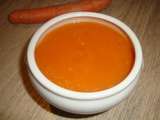 Velouté de carottes au cumin (avec ou sans thermomix)