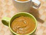 Soupe courge marrons