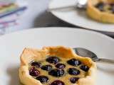 Tartelettes aux myrtilles