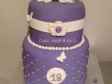 Purple American Cake