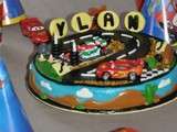 Gâteau 3D Flash Mc Queen (Cars)