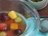 Salade de fruits exotiques au thé