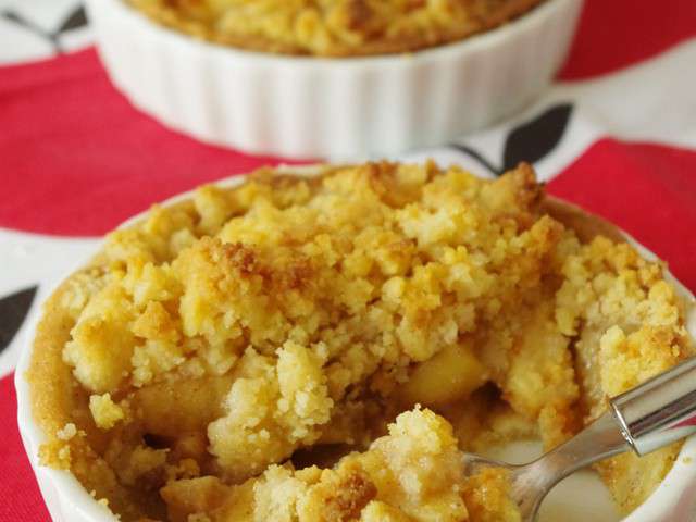 Recettes De Crumble Aux Pommes Et Tartelette