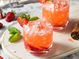 20 cocktails à la fraise fraîche
