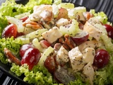 25 recettes de salades saines avec du poulet