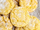 Biscuits au mélange à gâteau au citron