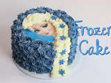Gâteau Reine des neiges Elsa | Frozen cake