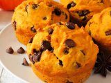 Muffins à la citrouille et aux pépites de chocolat (recette facile)