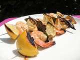 Crevettes Grillées au Citron
