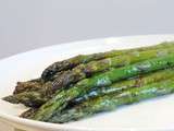 Marathon, jour 5 : Asperges au Balsamique