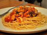 Spaghetti aux Fruits de Mer