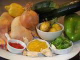 Exotique : Cuisse de Poulet Fermier Colombo façon Mitraille