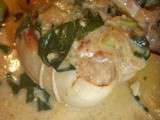 Paupiettes de Veau « Mitraille » à la Crème et Basilic frais