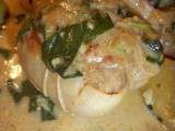 Paupiettes de Veau « Mitraille » à la Crème et Basilic frais