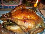 Poulet Fermier de Normandie Rôti au Four par la Mère Mitraille