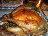 Poulet Fermier de Normandie Rôti au Four par la Mère Mitraille