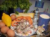 Simple : Flan Quiche feuilleté aux Fruits de Mer par la Mère Mitraille