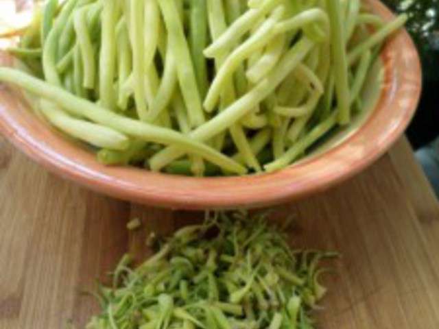 comment cuisiner des haricots beurre frais