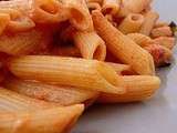 Penne sauce tomate / vodka et pancetta