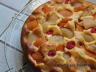 Gâteau aux fruits au sirop