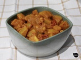 Curry de panais, butternut, christophine