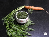 Pesto aux fanes de carotte